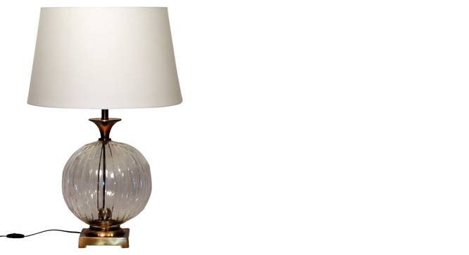 Single Glass Globe Lamp (White) by Urban Ladder - - 