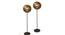 Globe iron floor lamp (Black) by Urban Ladder - - 