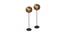 Globe iron floor lamp (Black) by Urban Ladder - - 