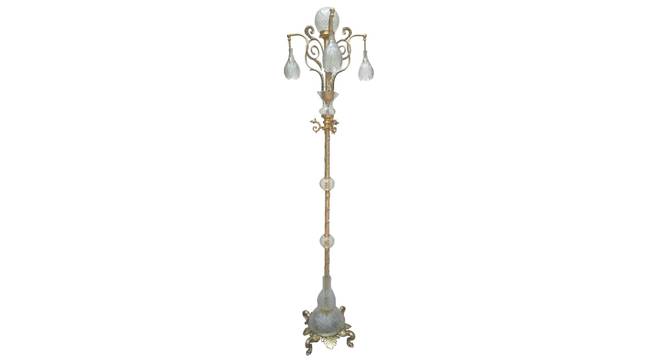 Jodhpur pedestal floor lamps (Gold) by Urban Ladder - - 
