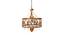 6 light Gold Chandelier (Gold) by Urban Ladder - - 