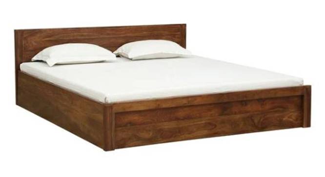 Monaco Solid Wood Box Storage Bed (King Bed Size, Box Storage Type, PROVINCIAL TEAK Finish) by Urban Ladder - Design 1 - 