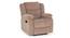 Tango 1 Seater Manual Recliner (Beige, One Seater) by Urban Ladder - - 