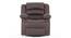 Alexandra 1 Seater Manual Rocker Recliner (Brown, One Seater) by Urban Ladder - - 