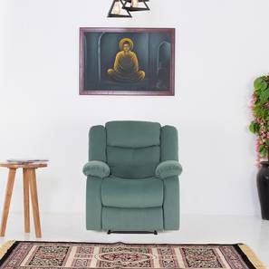 Recliners In Hyderabad Design Tango One Seater Manual Fabric Recliner in Green
