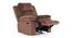 Metro 1 Seater Manual Recliner (Brown, One Seater) by Urban Ladder - - 