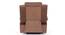 Metro 1 Seater Manual Recliner (Brown, One Seater) by Urban Ladder - - 