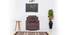 Carrera 1 Seater Manual Recliner (Brown, One Seater) by Urban Ladder - - 