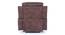 Carrera 1 Seater Manual Recliner (Brown, One Seater) by Urban Ladder - - 