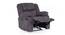 Nirvana 1 Seater Manual Recliner (Grey, One Seater) by Urban Ladder - - 