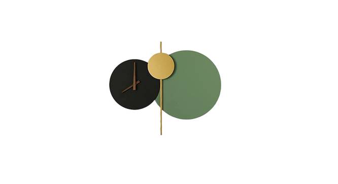 Modern  Wall Clock (Multicolor) by Urban Ladder - Cross View Design 1 - 914505