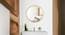 Gold Round  Wall Mirror. (Gold) by Urban Ladder - Cross View Design 1 - 914508