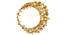 Butterfly Wall Mirror. (Gold) by Urban Ladder - Cross View Design 1 - 914513
