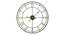 Arissa Decor Wall Clock (Black) by Urban Ladder - Cross View Design 1 - 914590