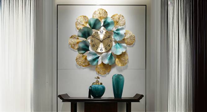 European  Wall Clock (Multicolor) by Urban Ladder - Cross View Design 1 - 914604