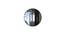 Black Round Mirror. (Black) by Urban Ladder - Design 1 Close View - 914614