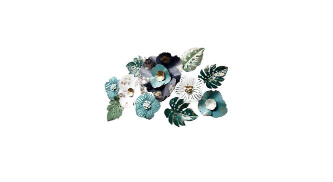 Natural  Leaves  Metal Wall Art (Multicolor) by Urban Ladder - Cross View Design 1 - 914625