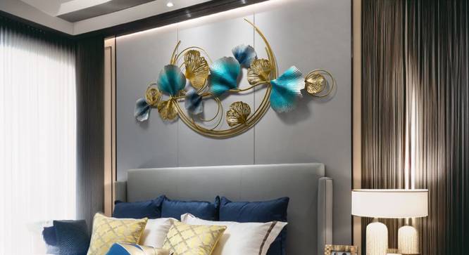 New Emerson Wall Art (Blue) by Urban Ladder - Cross View Design 1 - 914627