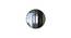 Black Round Mirror. (Black) by Urban Ladder - Design 1 Dimension - 914630
