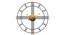 Metal  Wall Clock (Black) by Urban Ladder - Front View Design 1 - 914645