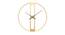 Modern  Decor Wall  Clock (Gold) by Urban Ladder - Rear View Design 1 - 914662