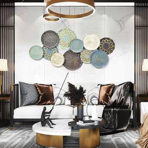 Multicolor Metal Wall Accent