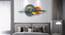 Metallic Scenery Wall Art. (Multicolor) by Urban Ladder - Cross View Design 1 - 914792
