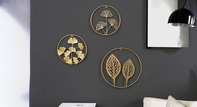 Multicolor Wall Plates Metal Wall Art. (Multicolor) by Urban Ladder - Cross View Design 1 - 914794