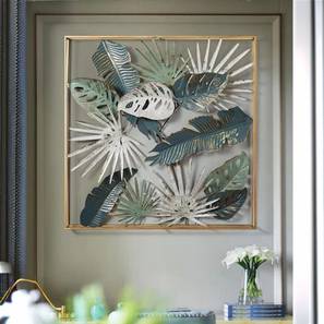 Multicolor Metal Wall Accent