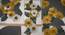 Floral Home Decor Metal Wall Art (Multicolor) by Urban Ladder - Cross View Design 1 - 914885