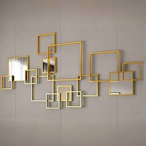 Gold Metal Wall Accent