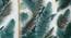 Green And Golden Frame Metal Wall Art. (Green) by Urban Ladder - Cross View Design 1 - 914892