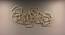 Pentagon Gold  Metal  Wall  Art (Gold) by Urban Ladder - Cross View Design 1 - 914901