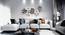 Black & White Metal Wall Art (Multicolor) by Urban Ladder - Front View Design 1 - 914905