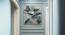 Elaeagnus Angustifolia And   Lupin Leaves Frame Metal Wall Art (Multicolor) by Urban Ladder - Rear View Design 1 - 914936