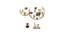 Half Moon Wall Art (Multicolor) by Urban Ladder - Rear View Design 1 - 914943