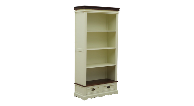 Solid Wood Book Shelf In Tulip Finish (Tulip Finish) by Urban Ladder - - 915087