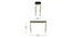 Solid Wood Console Table In Tulip Finish (Tulip Finish) by Urban Ladder - Dimension - 915142