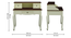 Solid Wood Study Table In Tulip Finish (Tulip Finish) by Urban Ladder - Dimension - 915174