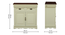Solid Wood Sideboard In Tulip Finish (Tulip Finish) by Urban Ladder - Dimension - 915176