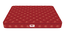 Resteria Golden Fibre Tech - Single Size - Mattress (King Mattress Type, 8 in Mattress Thickness (in Inches), Maroon, 75 x 70 in Mattress Size) by Urban Ladder - - 