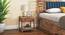 Capri Bedside Table (Teak Finish) by Urban Ladder - - 
