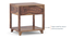 Capri Bedside Table (Teak Finish) by Urban Ladder - - 
