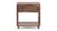 Capri Bedside Table (Teak Finish) by Urban Ladder - - 