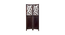 Irving Solid Wood 4 Panel Room Divider (Brown) by Urban Ladder - - 