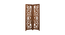 Daffie Solid Wood 4 Panel Room Divider (Brown) by Urban Ladder - - 