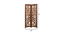 Daffie Solid Wood 4 Panel Room Divider (Brown) by Urban Ladder - - 