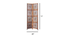 Altheda Solid Wood 4 Panel Room Divider (Brown) by Urban Ladder - - 