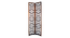 Jaida Solid Wood 4 Panel Room Divider (Brown) by Urban Ladder - - 