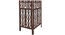 Taylin Solid Wood 4 Panel Room Divider (Brown) by Urban Ladder - - 
